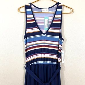 French Grey Stitch Fix Amy Knit Maxi Dress Medium